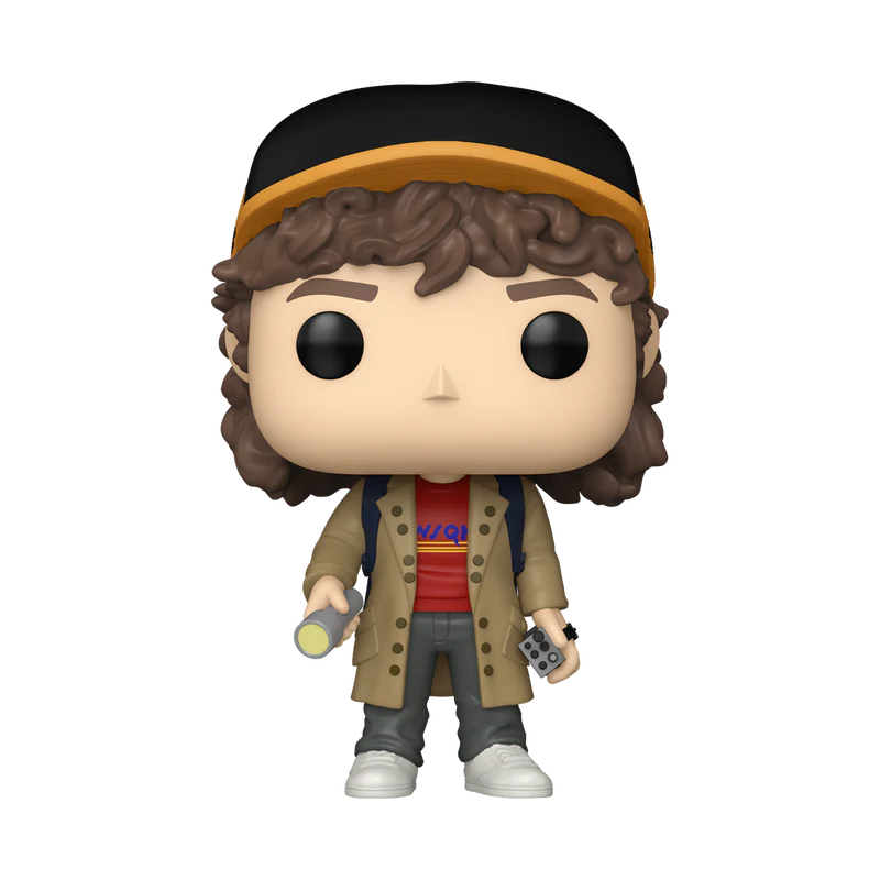 Funko POP! Stranger Things: Dustin Henderson with Flashlight [Toys] - Image 2