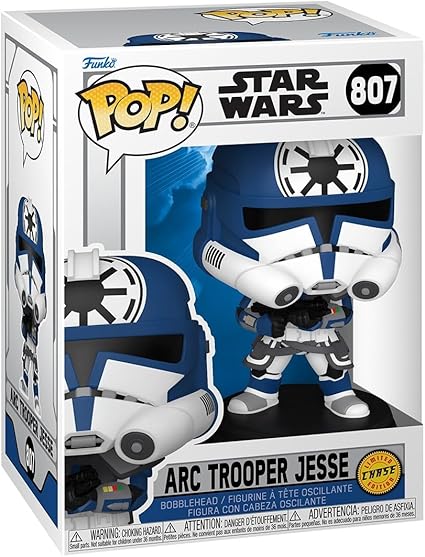 Funko Pop! Star Wars: Clone Wars - Arc Trooper Jesse ARC - 1/6 Odds for Rare Chase Variant  [Toys]