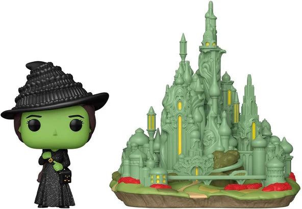 Funko Pop! Town: Wicked - Elphaba w/Emerald City [Toys] - Image 2