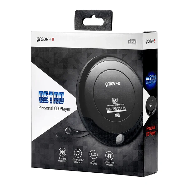 Groov-e Portable CD Player [Tech & Turntables]