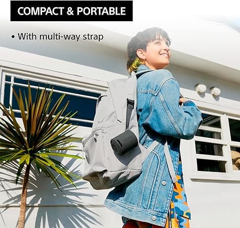Sony Black Waterproof Wireless Bluetooth Speaker with EXTRA BASS [Tech & Turntables] - Image 4