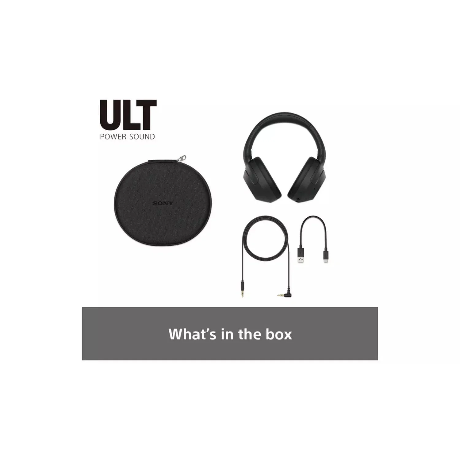Sony ULT Wear Over-Ear Wireless NC Headphones - Black [Accessories] - Image 5