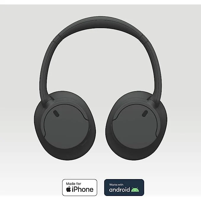 Sony WH-CH720N Noise Cancelling Wireless Bluetooth Headphones, Black [Accessories] - Image 3