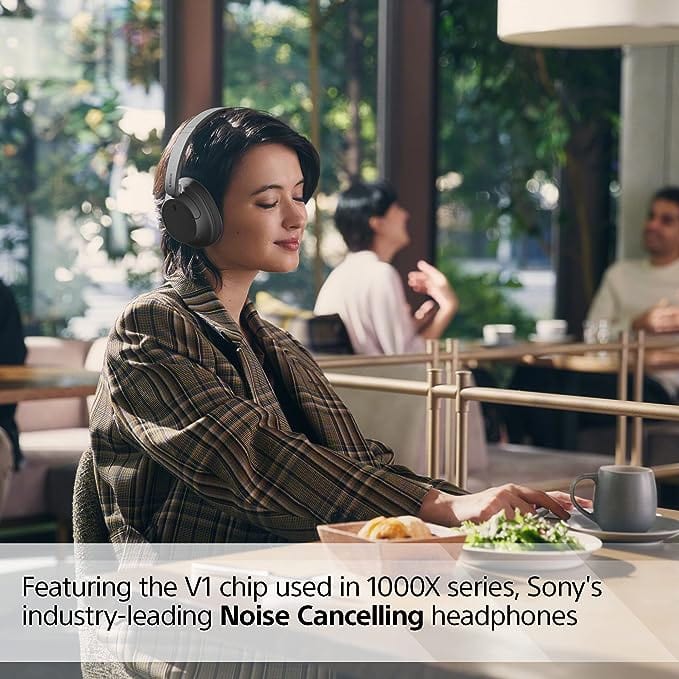 Sony WH-CH720N Noise Cancelling Wireless Bluetooth Headphones, Black [Accessories] - Image 4