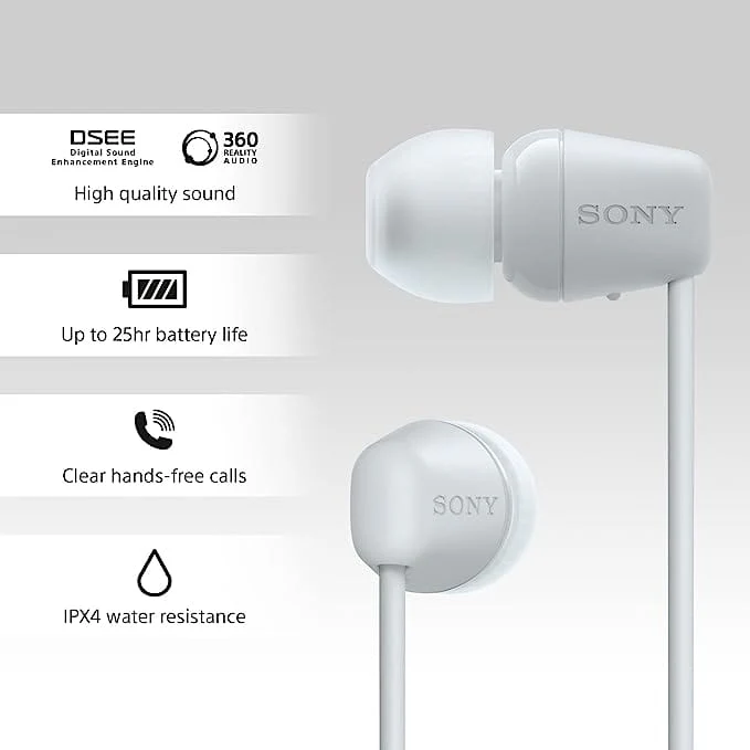 Sony WI-C100 Wireless Earphones [Accessories] - Image 4