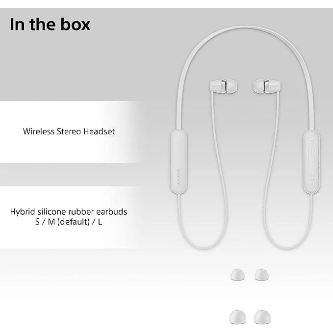 Sony WI-C100 Wireless Earphones [Accessories] - Image 6