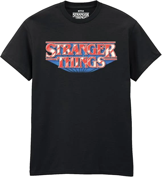 Stranger Things Season 5 Retro Logo - Large [T-Shirts]