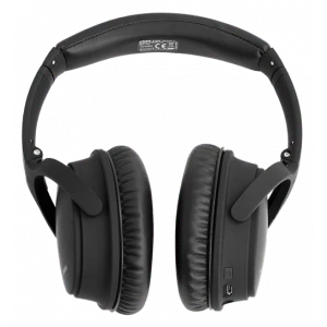 STREETZ HL-BT404 - Bluetooth Noise-Cancelling Headphones, Microphone, Control Buttons, Black [Accessories] - Image 3