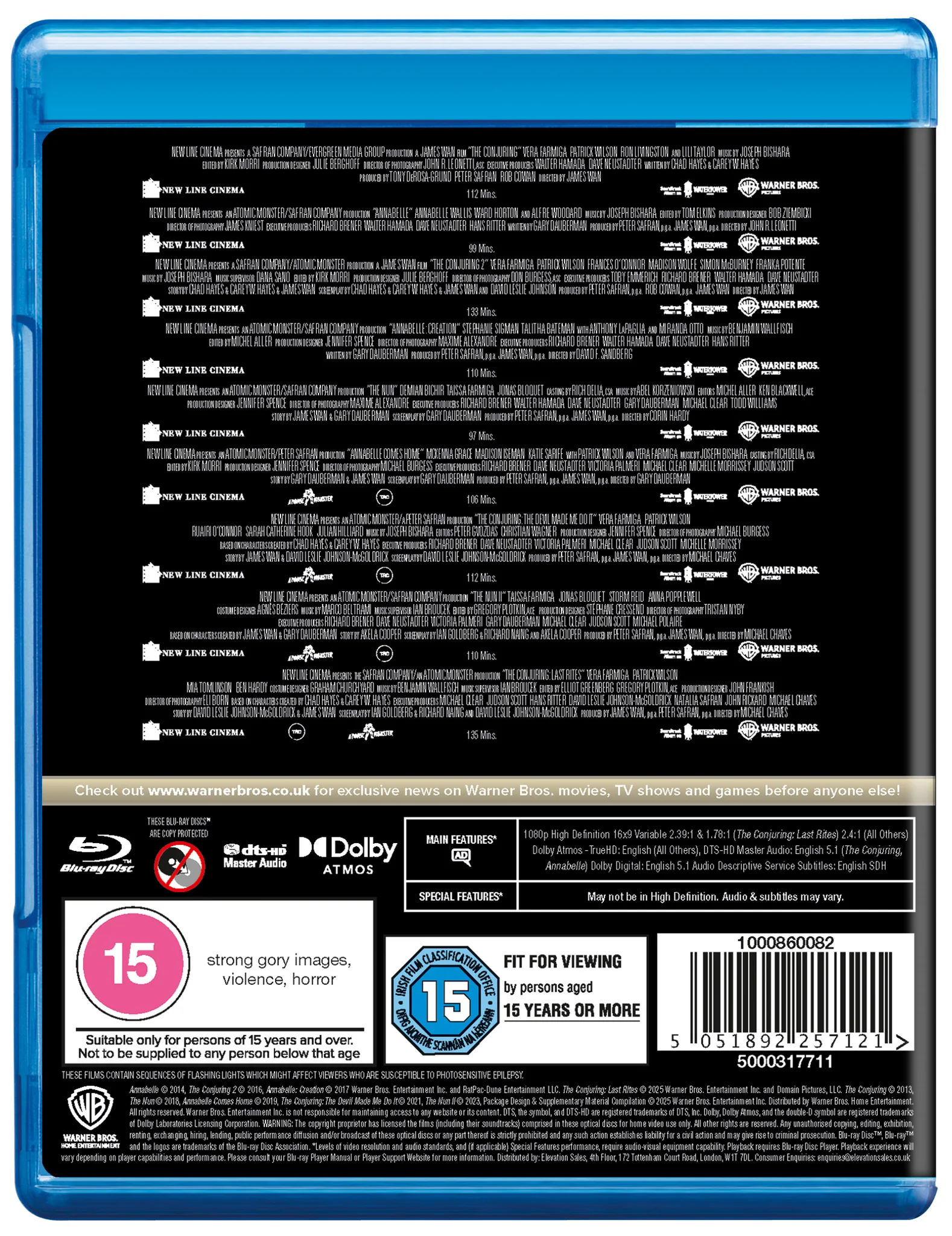 The Conjuring Universe 9 Film Collection [BLU-RAY] - Image 3