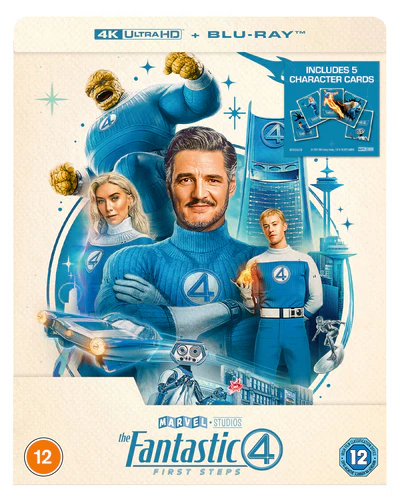 The Fantastic Four: First Steps (Steelbook with 5 x Collectible Character Artcards) - Matt Shakman [4K UHD] - Image 3