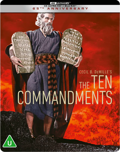 The Ten Commandments (Steelbook) - Cecil B. DeMille [4K UHD]