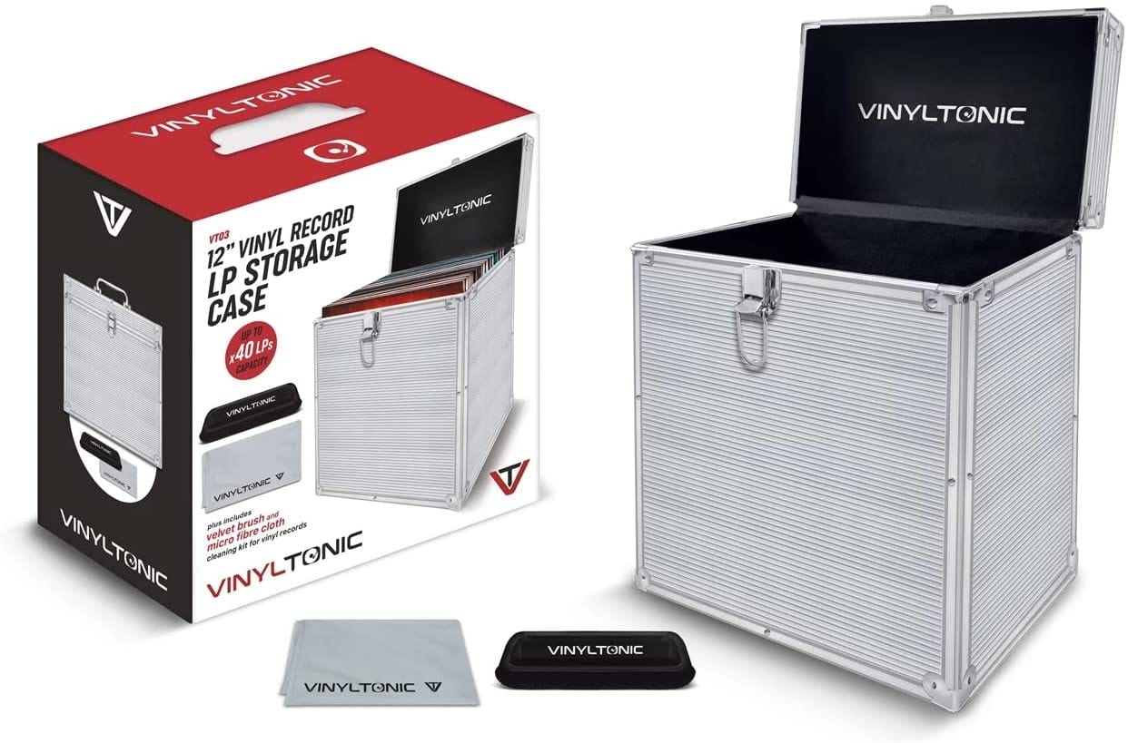 Vinyl Tonic Silver LP Case & Kit (Silver) [Accessories]