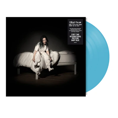 WHEN WE ALL FALL ASLEEP, WHERE DO WE GO? (First INTL Pressing in Baby Blue) - Billie Eilish [Colour Vinyl]