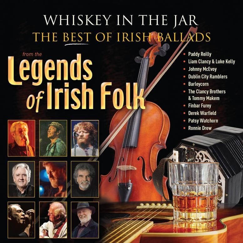 WHISKEY IN THE JAR: The Best Of Irish Ballads - LEGENDS OF IRISH FOLK [CD]