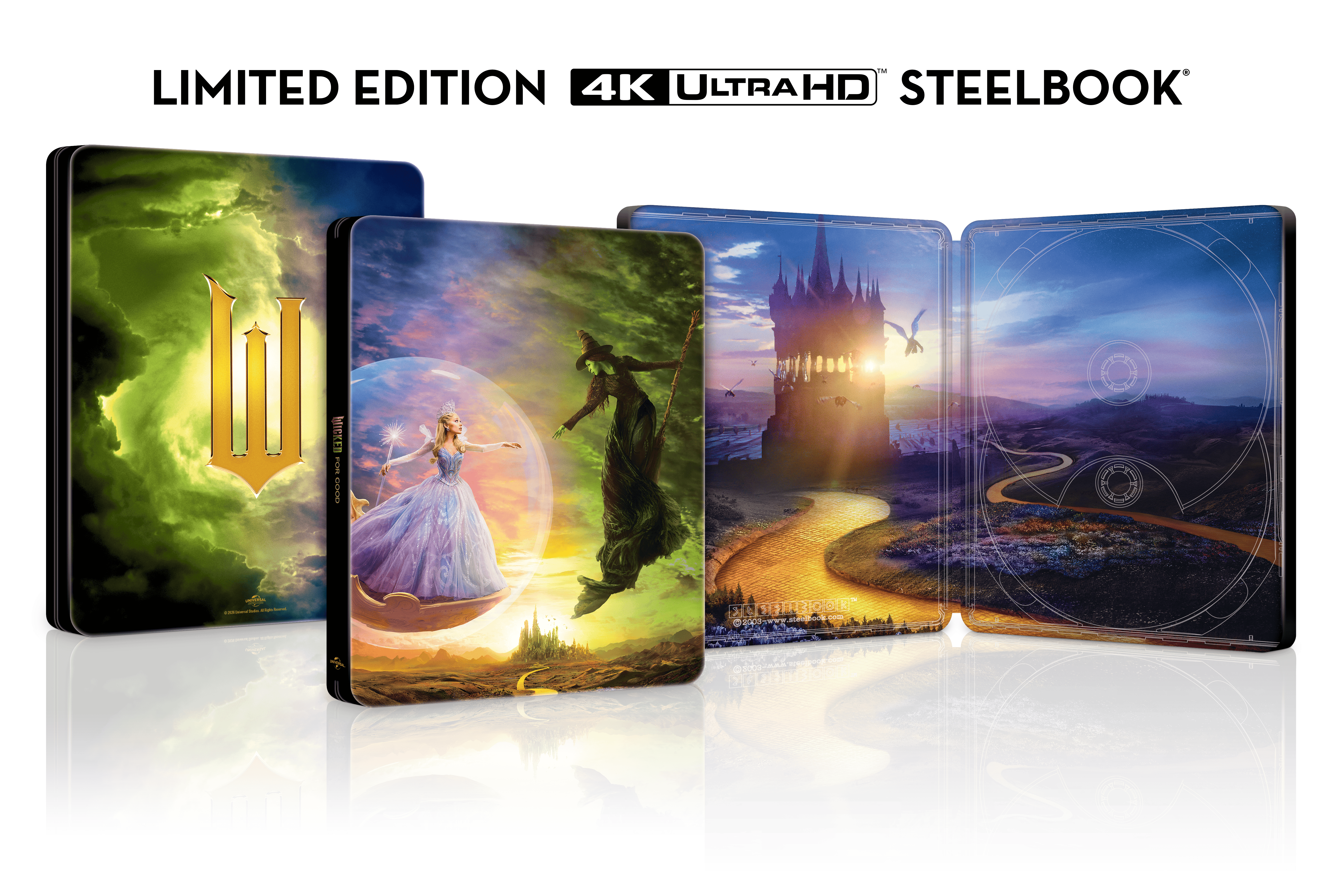 Wicked: For Good (Steelbook) - Jon M. Chu [4K UHD]